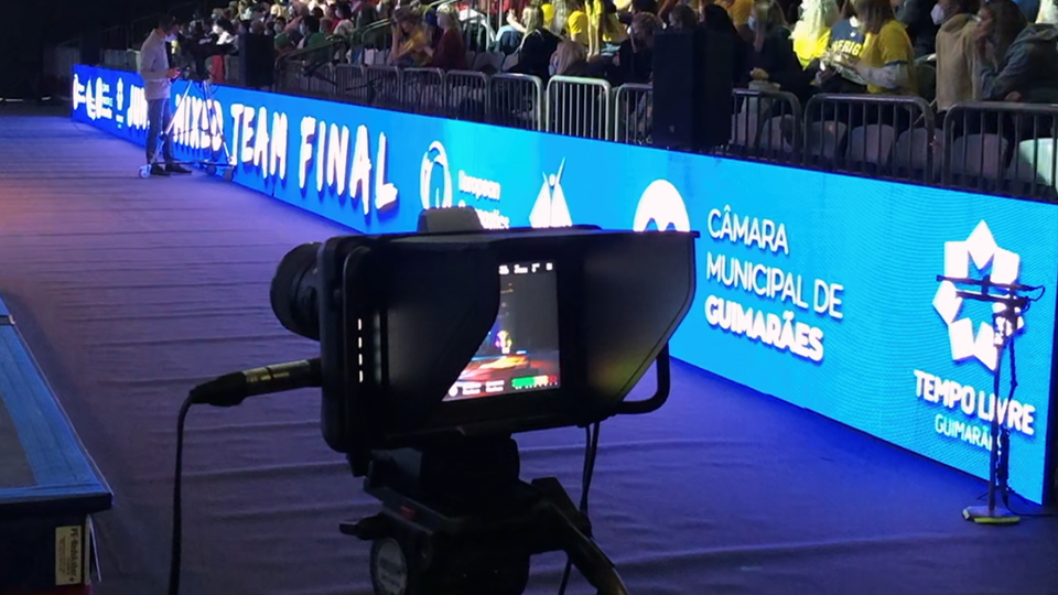 Filmkamera på tävling