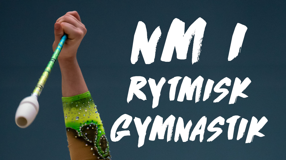 Bildtext NM i rytmisk gymnastik