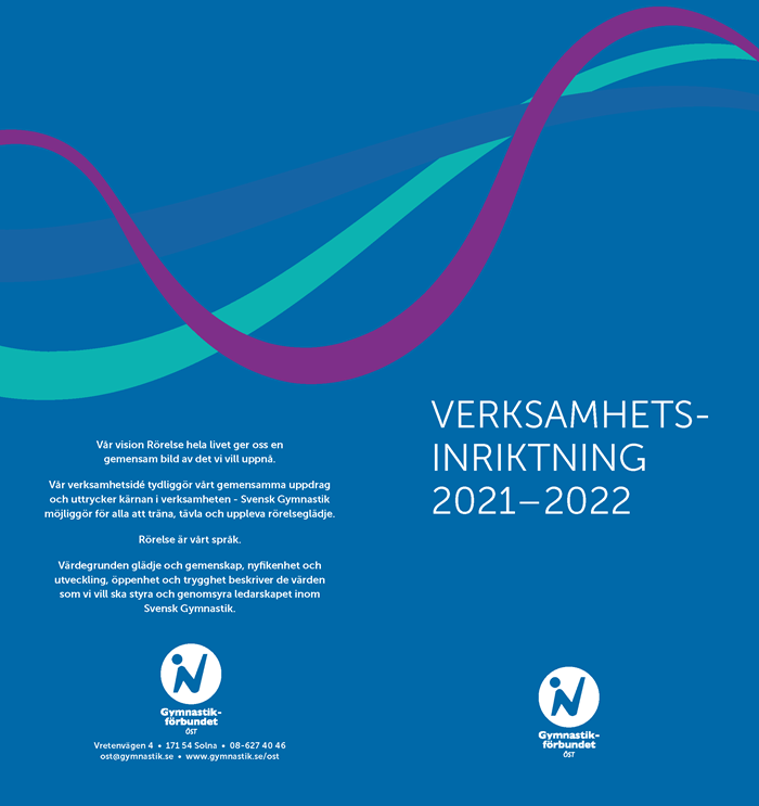 Verksamhetsinriktning 2021-2022