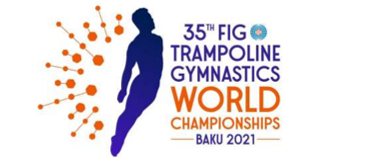 Logga FIG Trampoline gymnastics World Championships Baku 2021